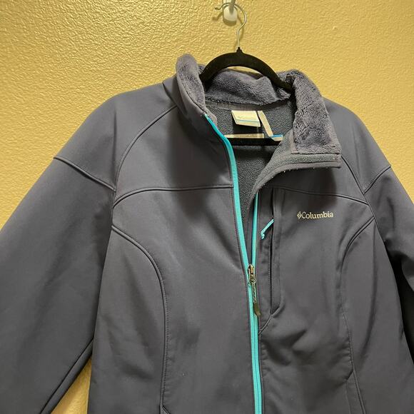 Columbia Omni-Wind Block Breatheable Windproof Navy Blue Full Zip Jacket Size XL - Picture 4 of 9